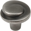image:imageCosmas 775AS Antique Silver Cabinet Hardware Swirl Knob  114 Inch Diameter