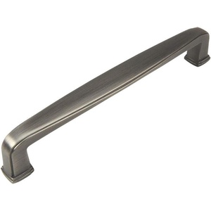 image:imageCosmas 10 Pack 4392128AS Antique Silver Modern Cabinet Hardware Handle Pull  5 Inch 128mm Hole Centers