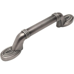 image:imageCosmas 10 Pack 4577AS Antique Silver Modern Cabinet Hardware Handle Pull  3 Inch 76mm Hole Centers