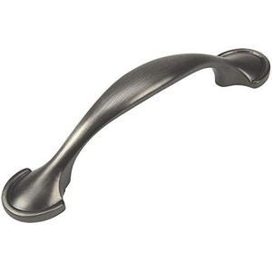 image:imageCosmas 10 Pack 6632AS Antique Silver Cabinet Hardware Handle Pull  3 Inch 76mm Hole Centers