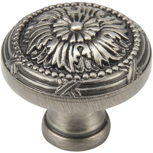 image:imageCosmas 10 Pack 9460AS Antique Silver Cabinet Hardware Round Knob  114 Diameter