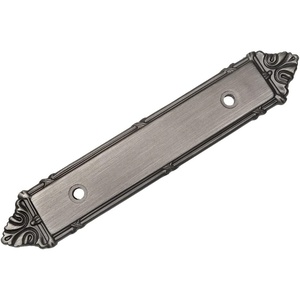 image:imageCosmas 25 Pack 9466AS Antique Silver Cabinet Hardware Handle Pull BackplateBack Plate  3 Inch 76mm Hole Centers