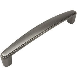 image:imageCosmas 4112AS Antique Silver RopeScroll Cabinet Hardware Handle Pull  5 Inch 128mm Hole Centers