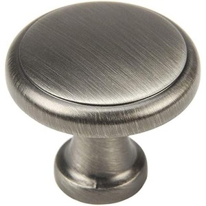 image:imageCosmas 50 Pack 9985AS Antique Silver Round Cabinet Hardware Knob  118 Diameter