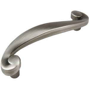 image:imageCosmas 774AS Antique Silver Cabinet Hardware Swirl Handle Pull  3 Inch 76mm Hole Centers