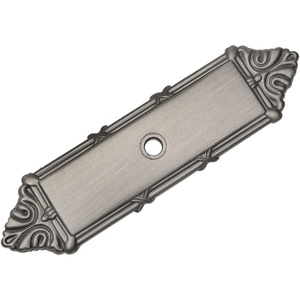 image:imageCosmas 9467AS Antique Silver Cabinet Hardware Knob BackplateBack Plate