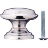 image:imageCosmas 4251CH Polished Chrome Cabinet Hardware Round Knob  138 Diameter  Wide Base