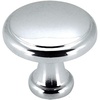 image:image10 Pack  Cosmas 9985CH Polished Chrome Round Cabinet Hardware Knob  118 Diameter