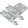 image:image10 Pair Pack  Cosmas 17990CH Polished Chrome Cabinet Hardware Hinges Variable Overlay with 30 Degree Reverse Bevel