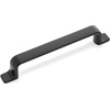 image:imageCosmas 10 Pack 1490196FB Flat Black Modern Cabinet Hardware Handle Pull  334 Inch 96mm Hole Centers