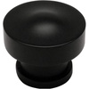 image:imageCosmas 10 Pack 704FB Flat Black Round Contemporary Cabinet Hardware Knob  114 Diameter