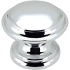 image:imageCosmas 20 Pack 4251CH Polished Chrome Cabinet Hardware Round Knob  138 Diameter  Wide Base