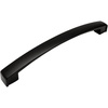 image:imageCosmas 20 Pack 616160FB Flat Black Modern Cabinet Hardware Arch Handle Pull  6516 Inch 160mm Hole Centers