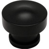 image:imageCosmas 20 Pack 704FB Flat Black Round Contemporary Cabinet Hardware Knob  114 Diameter