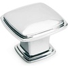 image:imageCosmas 25 Pack 4391CH Polished Chrome Modern Cabinet Hardware Knob  114 Inch Square