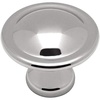 image:imageCosmas 25 Pack 4539CH Polished Chrome Cabinet Hardware Round Knob  118 Diameter