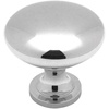 image:imageCosmas 25 Pack 5305CH Polished Chrome Traditional Round Solid Cabinet Hardware Knob  114 Diameter