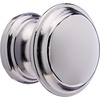 image:imageCosmas 4251CH Polished Chrome Cabinet Hardware Round Knob  138 Diameter  Wide Base