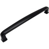 image:imageCosmas 4392192FB Flat Black Modern Cabinet Hardware Handle Pull  712 Inch 192mm Hole Centers