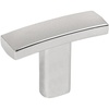 image:imageCosmas 5 Pack 2363CH Polished Chrome Subtle Arch Cabinet Hardware Handle Knob 1716 Overall Length