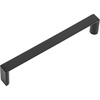 image:imageCosmas 5 Pack 3133128FB Flat Black Contemporary Cabinet Hardware Handle Pull  5 Inch 128mm Hole Centers