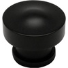 image:imageCosmas 5 Pack 704FB Flat Black Round Contemporary Cabinet Hardware Knob  114 Diameter