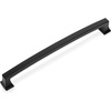 image:imageCosmas 5 Pack 755192FB Flat Black Contemporary Cabinet Hardware Handle Pull  712 Inch 192mm Hole Centers