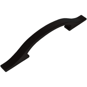 image:image25 Pack  Cosmas 4307FB Flat Black Modern Cabinet Hardware Handle Pull  334 Inch 96mm Hole Centers