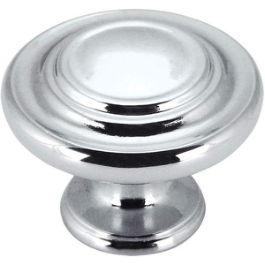 image:image25 Pack  Cosmas 9971CH Polished Chrome Cabinet Hardware 3Ring Round Knob  114 Inch Diameter