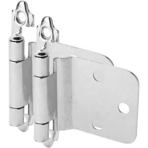 image:image25 Pair Pack  Cosmas 16890CH Polished Chrome Cabinet Hinge Variable Overlay with 30 Degree Reverse Bevel Pair 16890CH10