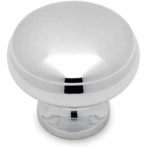 image:imageCosmas 10 Pack 1438CH Polished Chrome Cabinet Hardware Round Knob  1316 Diameter