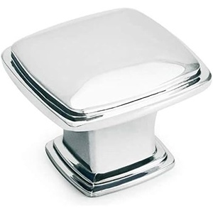 image:imageCosmas 25 Pack 4391CH Polished Chrome Modern Cabinet Hardware Knob  114 Inch Square