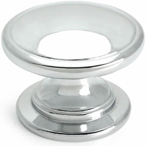 image:imageCosmas 4702CH Polished Chrome Cabinet Hardware Round Knob  114 Diameter  Wide Base