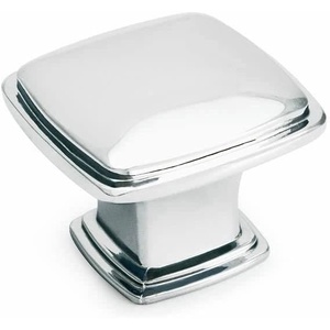 image:imageCosmas 5 Pack 4391CH Polished Chrome Modern Cabinet Hardware Knob  114 Inch Square