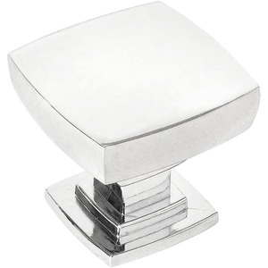 image:imageCosmas 5 Pack 5232CH Polished Chrome Contemporary Square Cabinet Knob