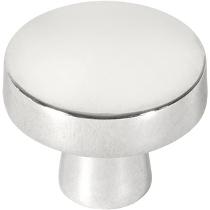 image:imageCosmas 5234CH Polished Chrome Contemporary Round Cabinet Knob Diameter 114
