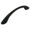 image:image25 Pack  Cosmas 4003FB Flat Black Modern Cabinet Hardware Arch Bow Handle Pull  334 Inch 96mm Hole Centers