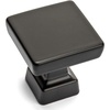 image:imageCosmas 10 Pack 1480FB Flat Black Contemporary Square Cabinet Hardware Knob  1 Square10