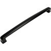 image:imageCosmas 10 Pack 439212FB Flat Black Modern Oversized Cabinet HardwareAppliance Handle Pull  12 Inch Hole Centers