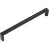 image:imageCosmas 3133192FB Flat Black Contemporary Cabinet Hardware Handle Pull  712 Inch 192mm Hole Centers