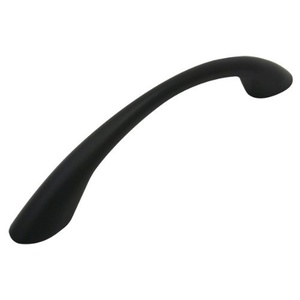 image:image25 Pack  Cosmas 4003FB Flat Black Modern Cabinet Hardware Arch Bow Handle Pull  334 Inch 96mm Hole Centers