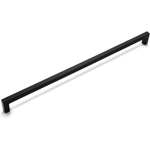 image:imageCosmas 10 Pack 14777320FB Flat Black Modern Cabinet Hardware Handle Pull  1258 Inch 320mm Hole Centers