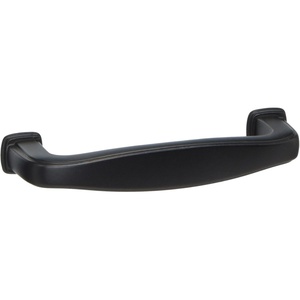 image:imageCosmas 4389FB Flat Black Modern Cabinet Hardware Handle Pull  3 Inch 76mm Hole Centers