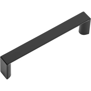 image:imageCosmas 5 Pack 313396FB Flat Black Contemporary Cabinet Hardware Handle Pull  334 Inch 96mm Hole Centers