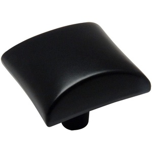 image:imageCosmas 5 Pack 6262FB Flat Black Modern Cabinet Hardware Knob  1116 Inch Square