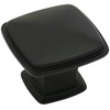 image:imageCosmas 10 Pack 4391FB Flat Black Modern Cabinet Hardware Knob  114 Inch Square10