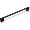 image:imageCosmas 10 Pack 11244160FB Flat Black Modern Cabinet Hardware Handle Pull  6516 Inch 160mm Hole Centers