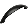 image:imageCosmas 10 Pack 600396FB Flat Black Modern Cabinet Hardware Handle Pull  334 Inch 96mm Hole Centers