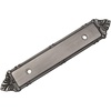 image:imageCosmas 10 Pack 9466AS Antique Silver Cabinet Hardware Handle Pull BackplateBack Plate  3 Inch 76mm Hole Centers
