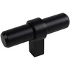 image:imageCosmas 181FB Flat Black Cabinet Bar Handle Pull Knob  238 Long